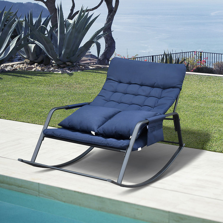 Rocking lounger 2024 garden chair